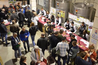 Salon des vins au Lycée viticole de Riscle