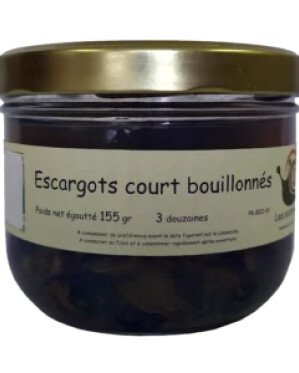 Escargots Court-Bouillonnés 155 g