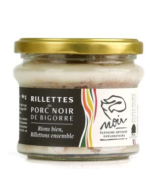 Rillettes de Porc Noir de Bigorre 180 g