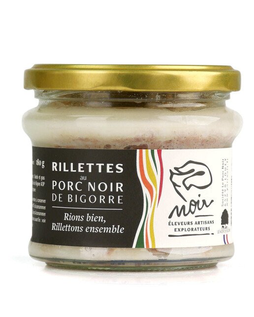 Rillettes de Porc Noir de Bigorre 180 g