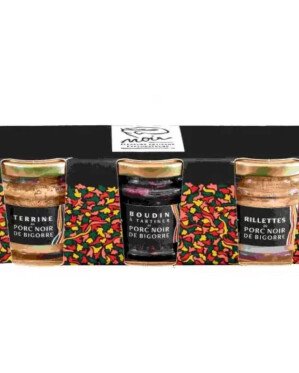 Coffret Gourmand “Trio de Porc Noir de Bigorre”
