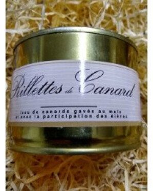 Rillettes de Canard 250 g Médaille de Bronze PARIS 2023
