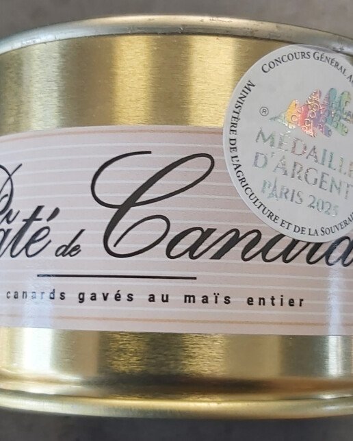 Pâté de Canard 125 g Médaille d'Argent PARIS 2025