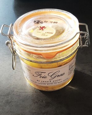 Foie Gras Entier de Canard 190 g  Médaille d'or au concours international de lyon 2026 !