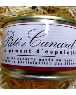 Pâté de Canard au Piment d'Espelette 125g