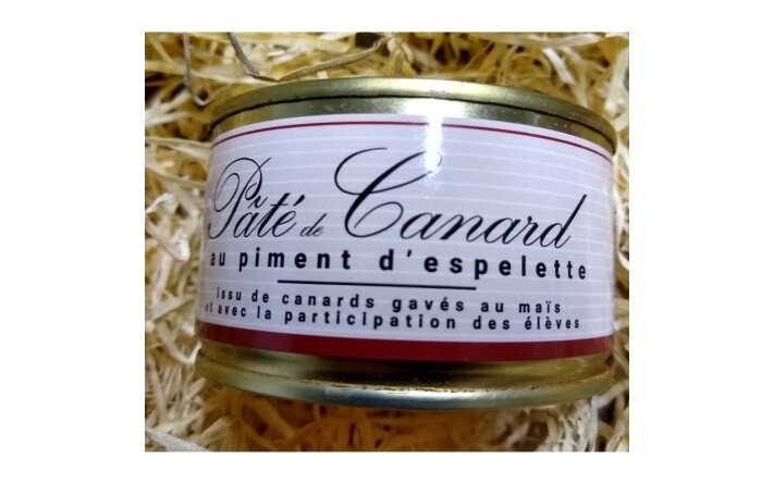 Pâté de Canard au Piment d'Espelette 125g