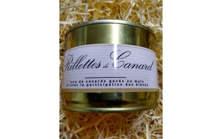 Rillettes de Canard 125 g Médaille de Bronze PARIS 2023